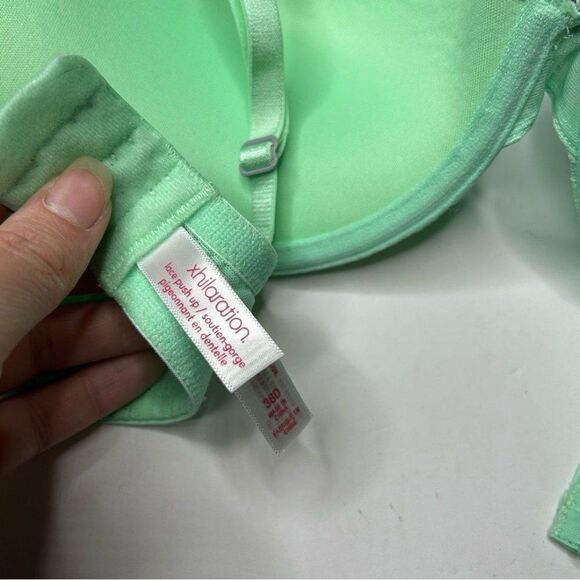 Xhilaration Green lace push up Bra 36D Intimates & Sleepwear - Picture 5 of 6